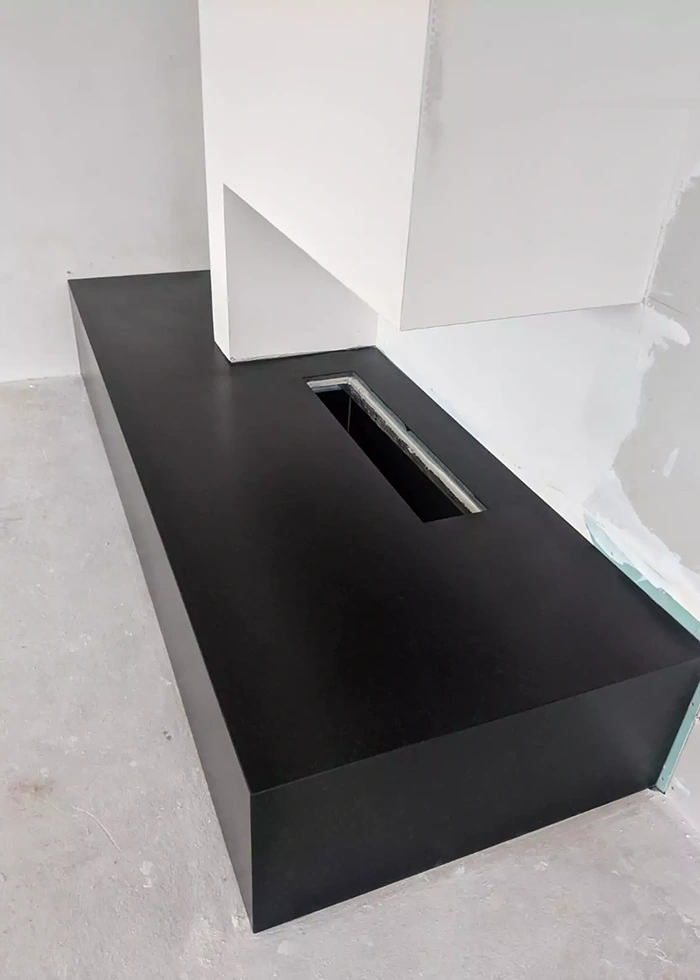 Moderner Kamin